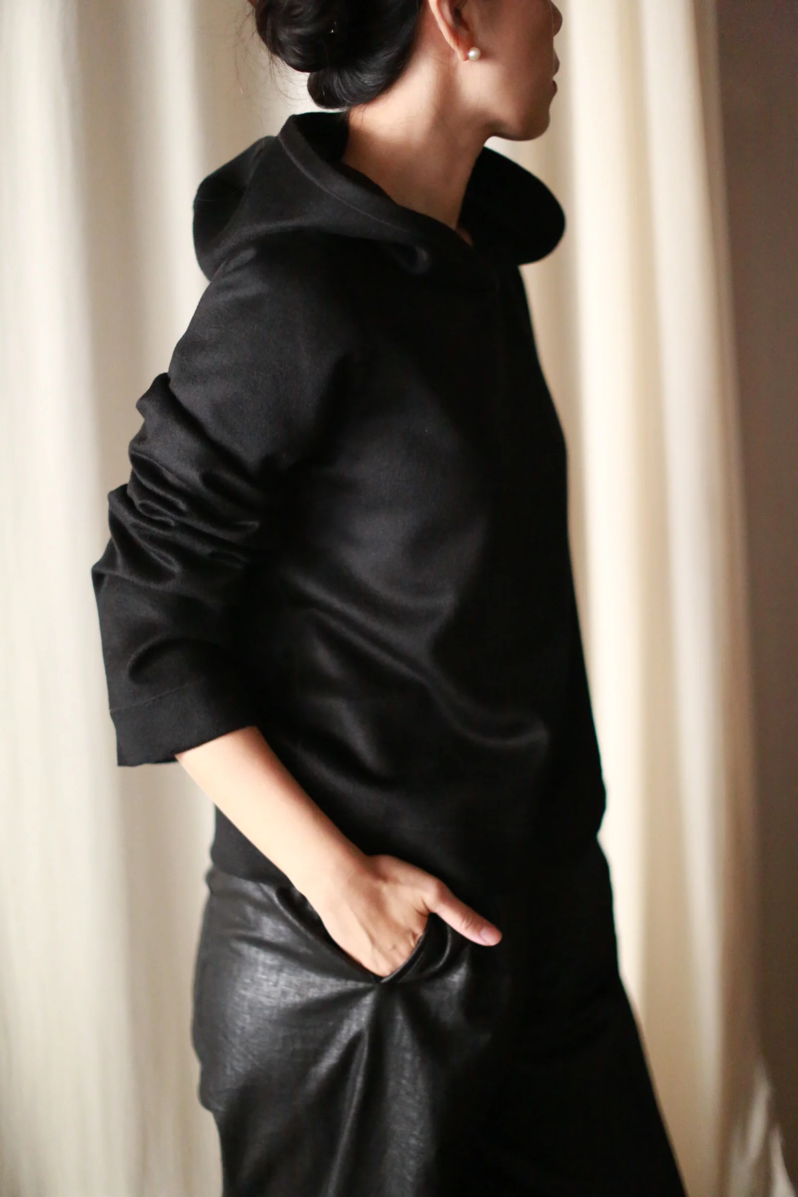Alex Hoodie | Black - Image 3