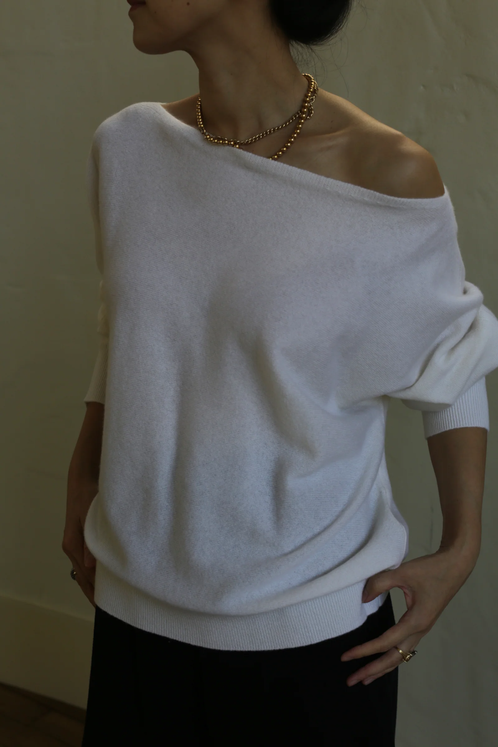 Ballerina's Cashmere Sweater | Ivory - Image 4
