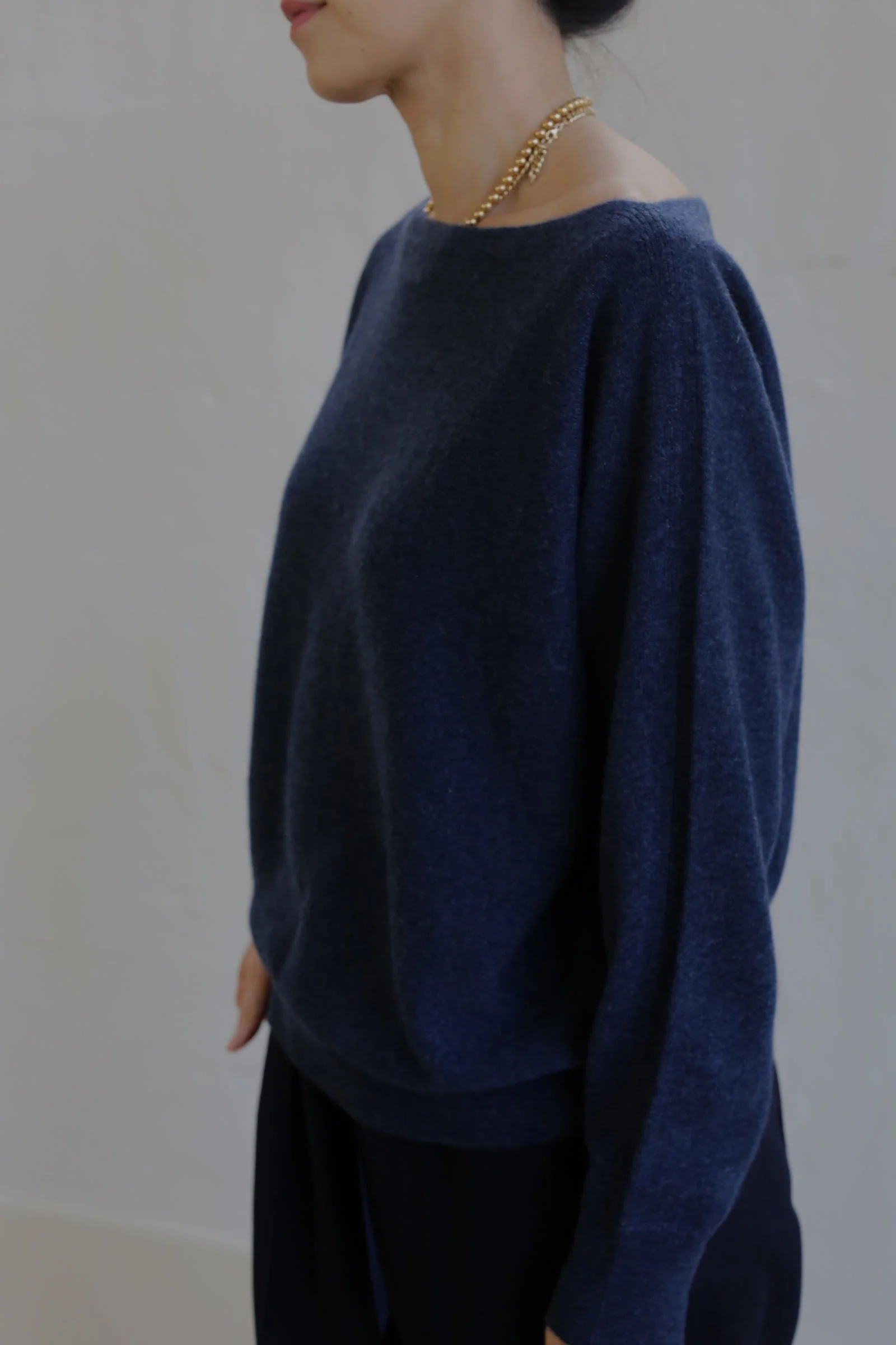 Ballerina's Cashmere Sweater | Navy - Image 3