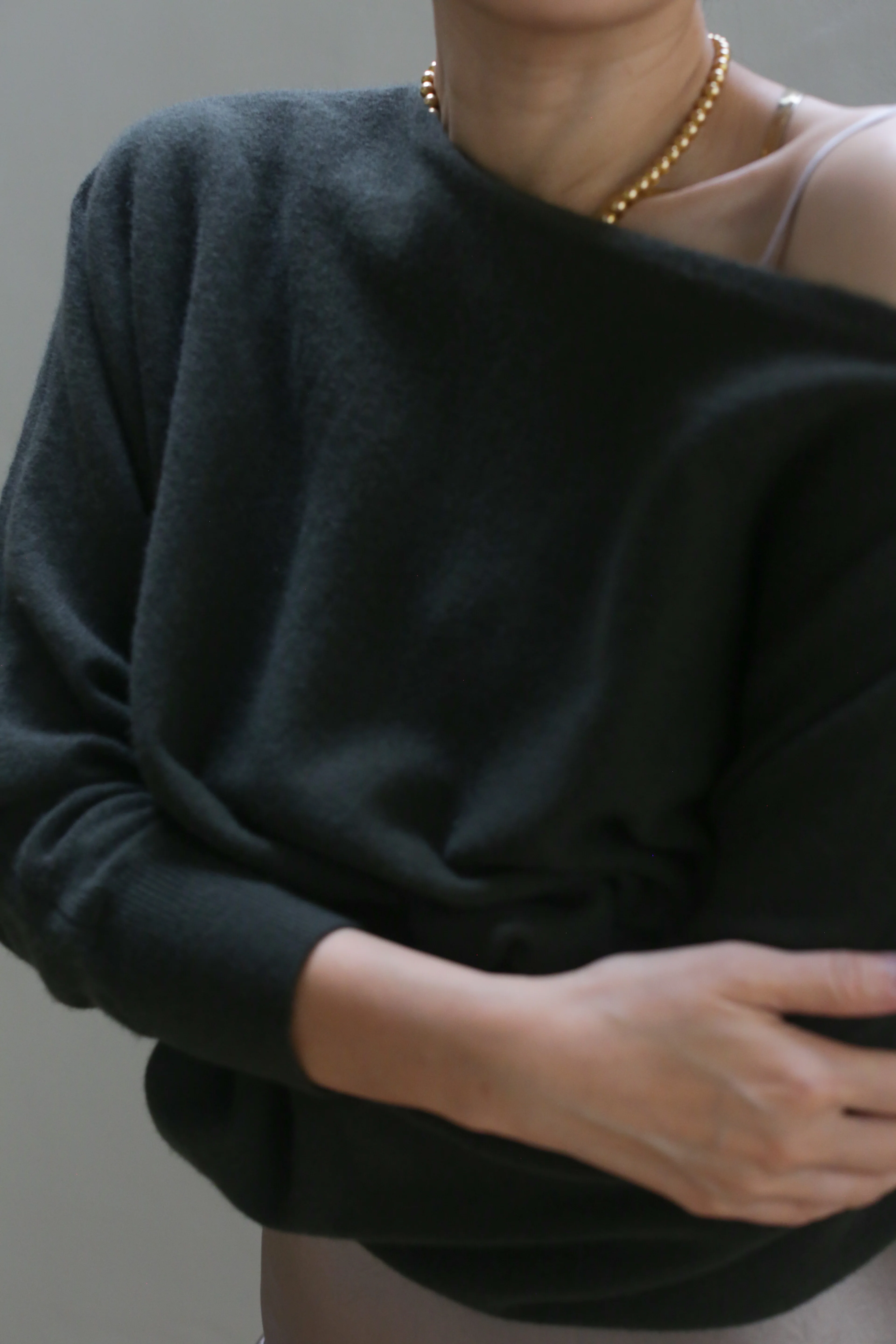 Ballerina's Cashmere Sweater | Olive - Image 4