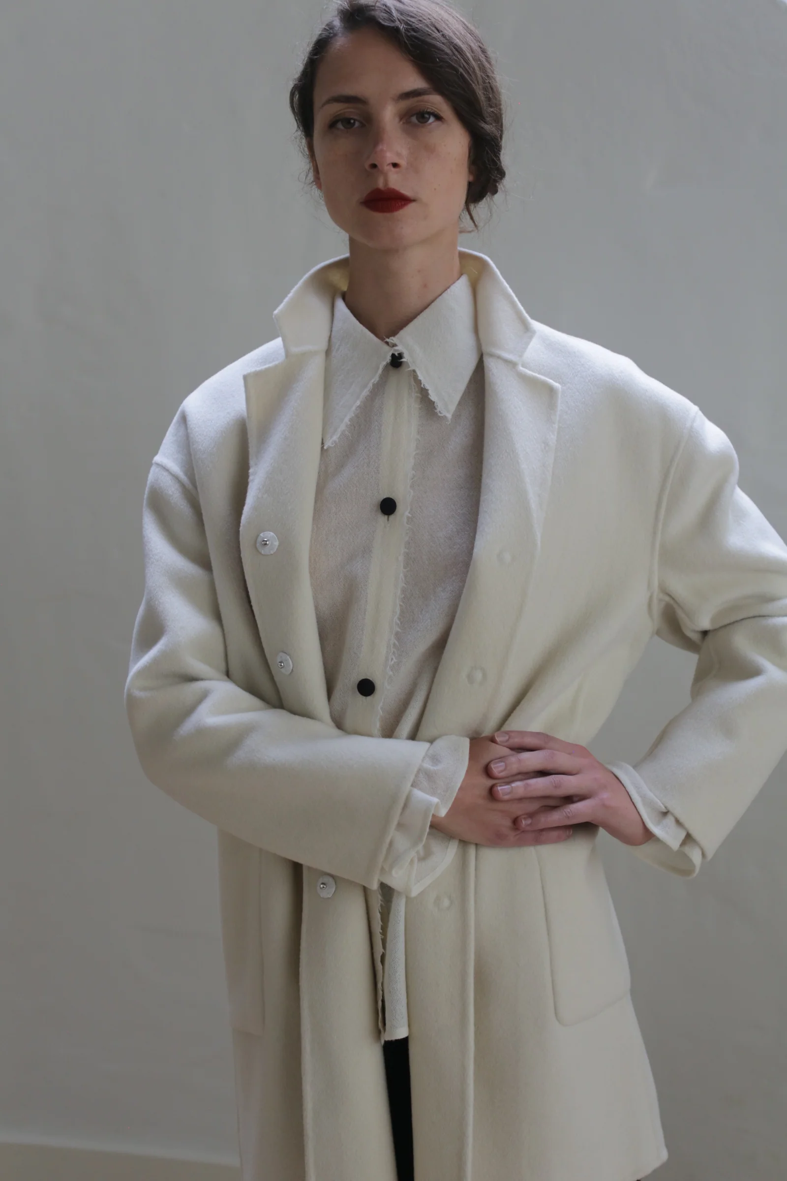 Bamford Double-face Cashmere | Undyed - Image 3