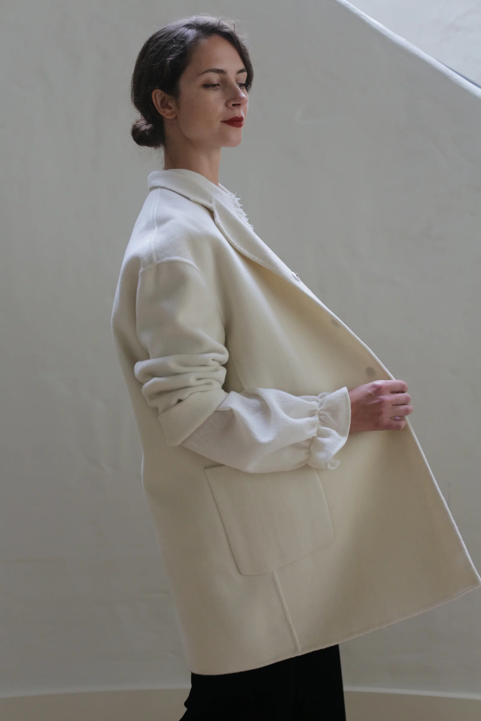 Bamford Double-face Cashmere | Undyed - Image 4