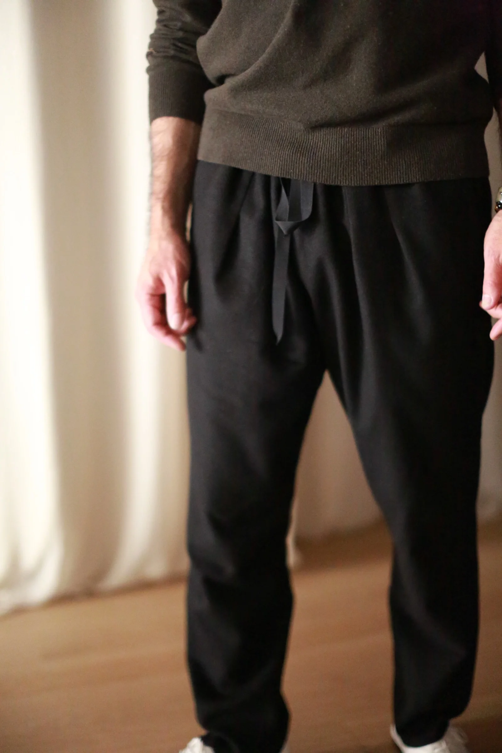 Cashmere Unisex Pants | Black - Image 3