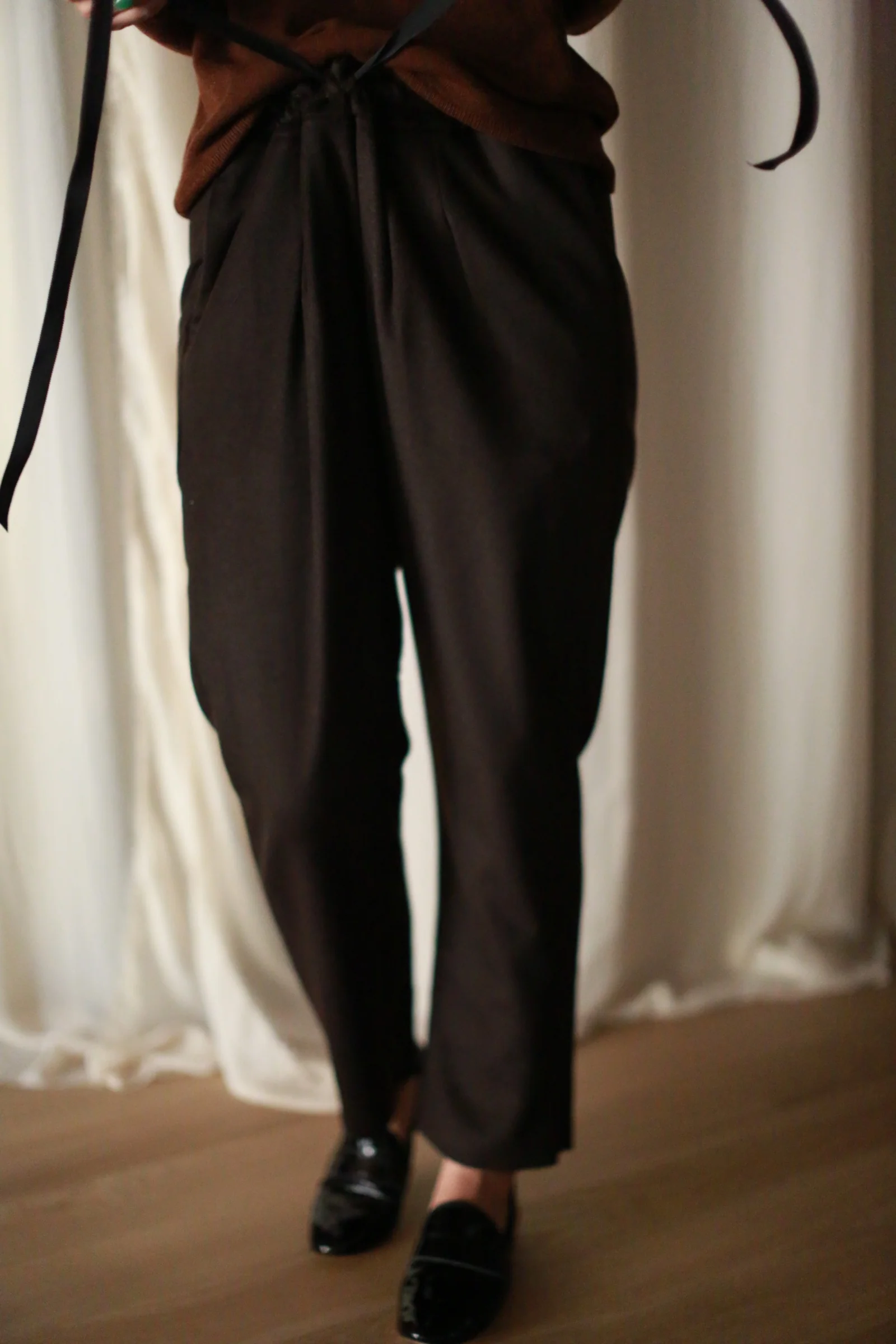 Cashmere Unisex Pants | Brown - Image 3