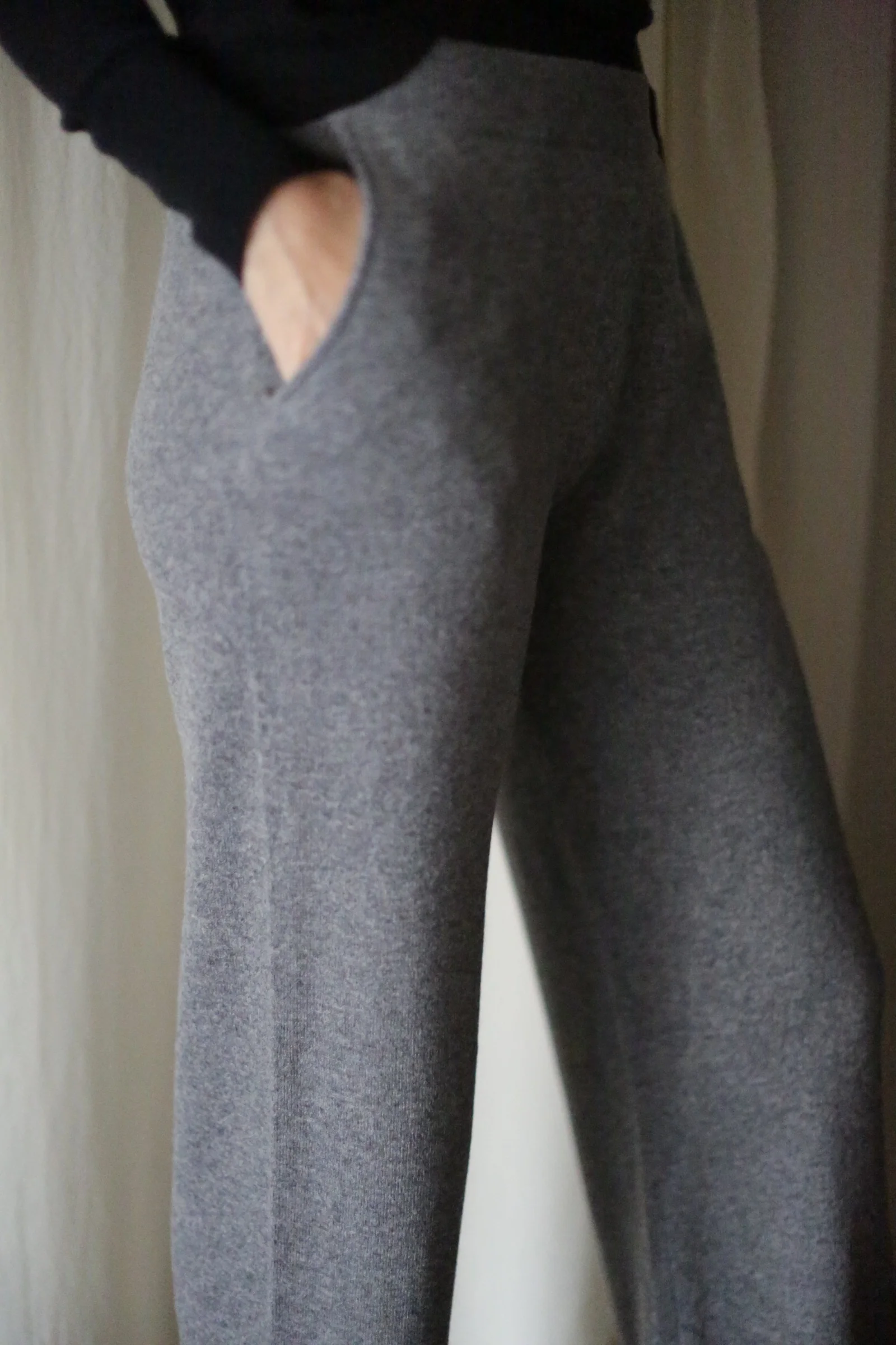 Cashmere Wide Leg Pant - Image 3