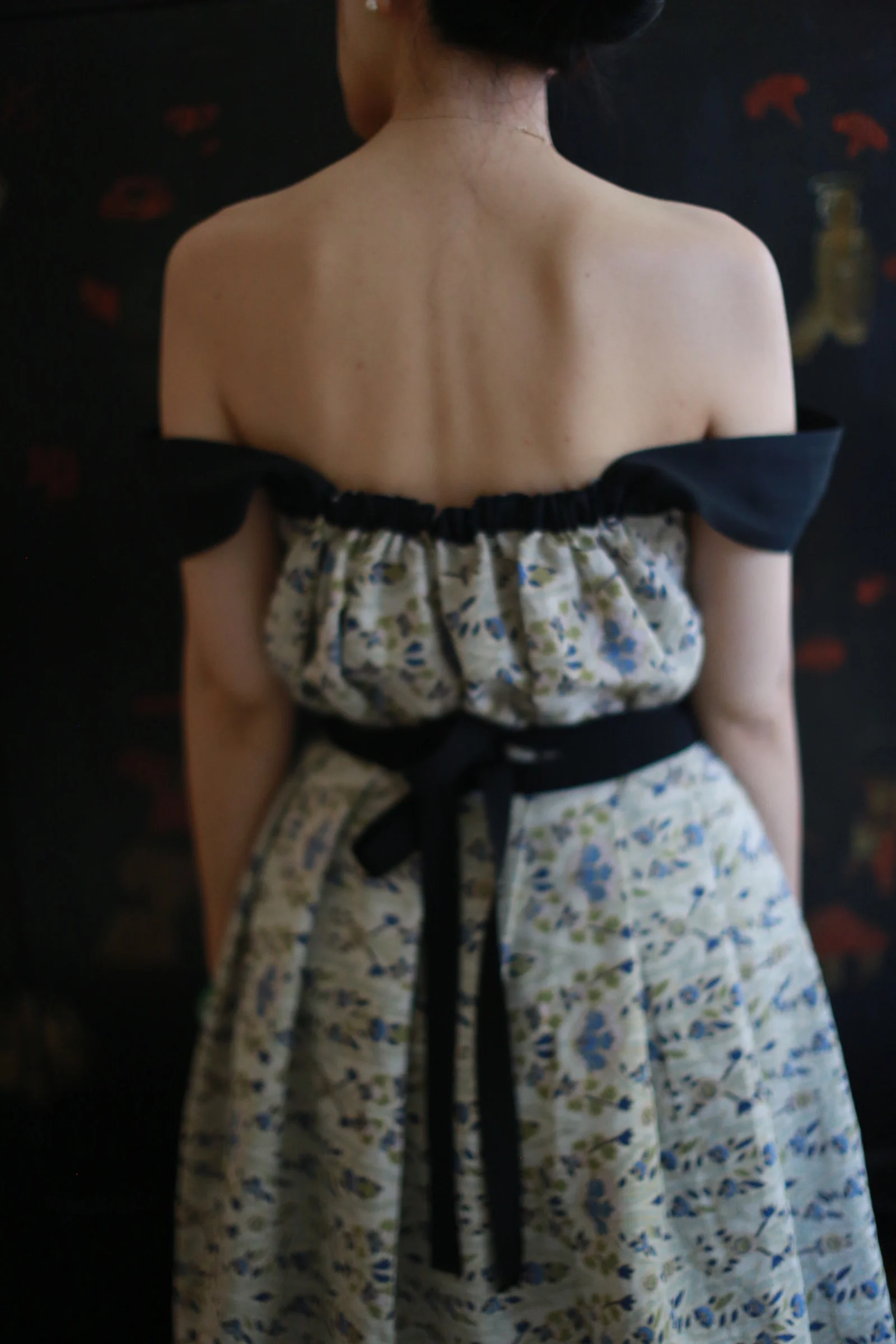Lina Lapis Pleated Wrap Skirt - Image 6