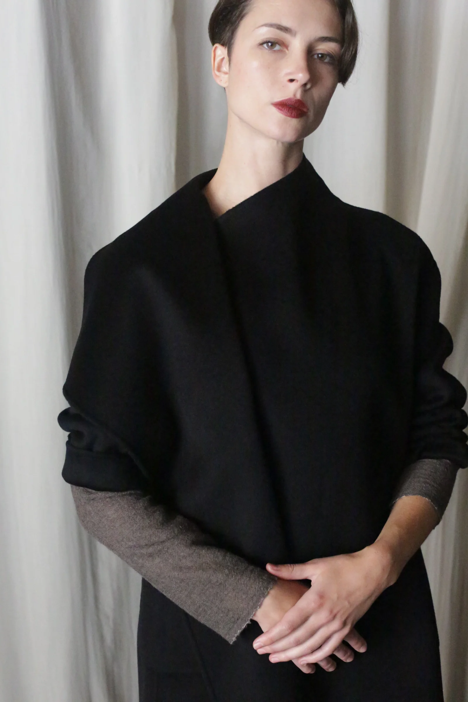 Winston Long Double-face | Black - Image 5