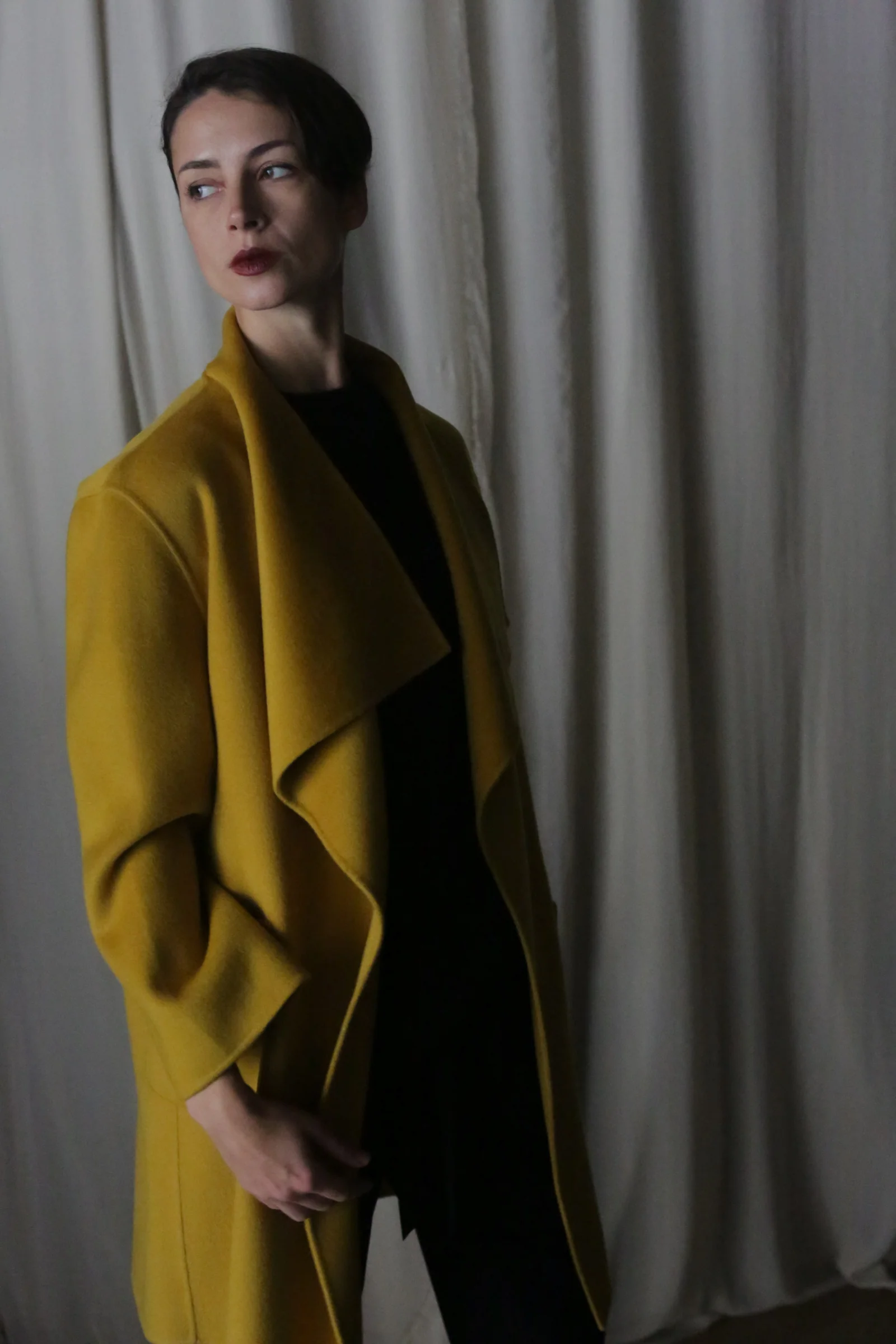 Winston Long Double-face | Saffron - Image 5